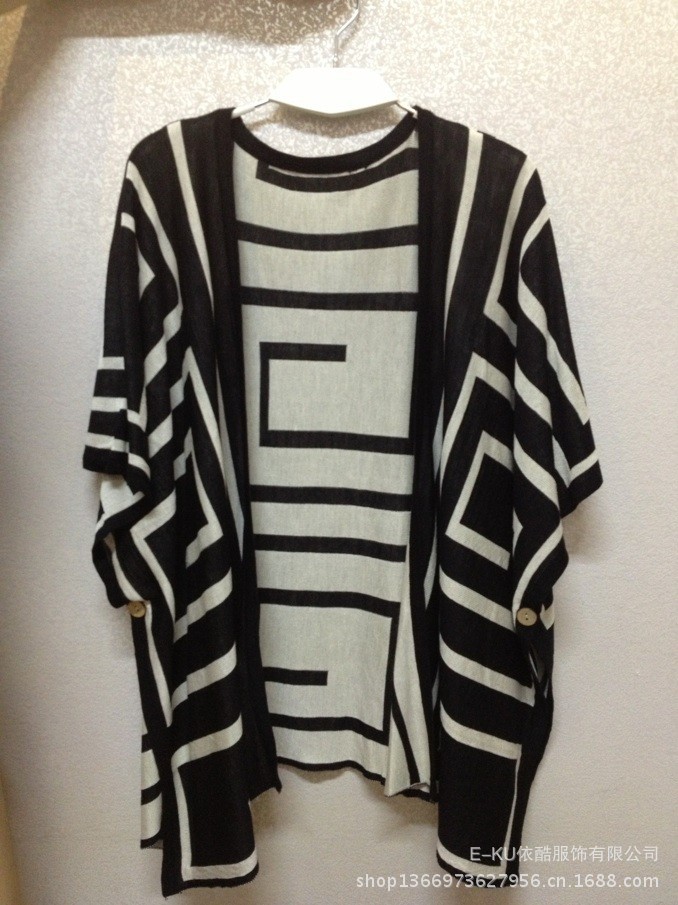 【2013秋装新款欧美休闲长袖<em>中长针织开衫</em> 个