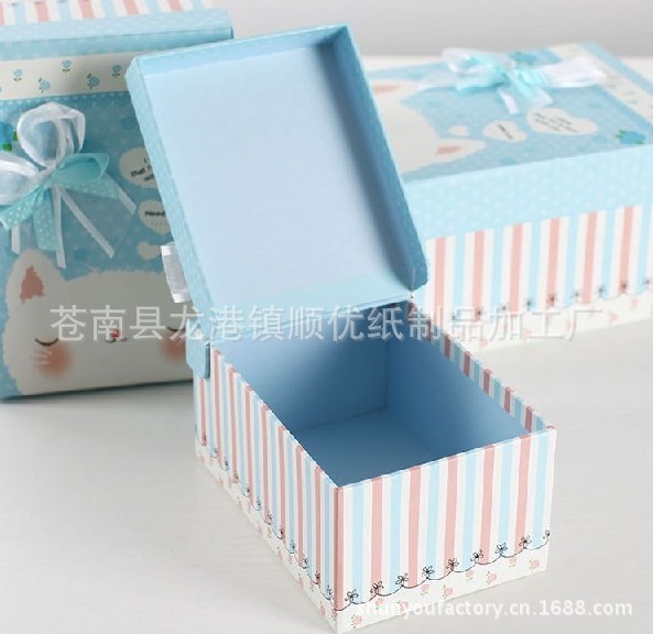 【小纸盒 饰品包装盒 精致礼品盒 礼品盒定做】