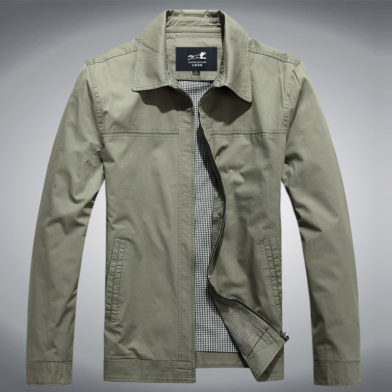 <em>批发</em>新品商务<em>休闲</em>夹克<em>男士休闲</em>服舒适纯棉<em>外套</em>