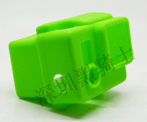 GP98 GoPro配件 Hero3+硅胶套 保护套 黑蓝绿