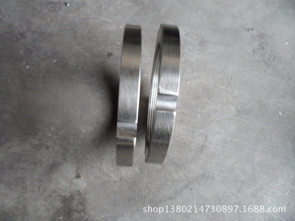 专业生产供应不锈钢开槽圆螺母，不锈钢非标开槽螺母来图来样定制