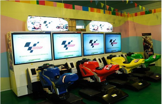 电玩设备-电子游戏机 模拟机赛车机 TT摩托 GP