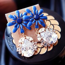 找相似款-欧美朋克风个性夸张骷髅耳环 波西米