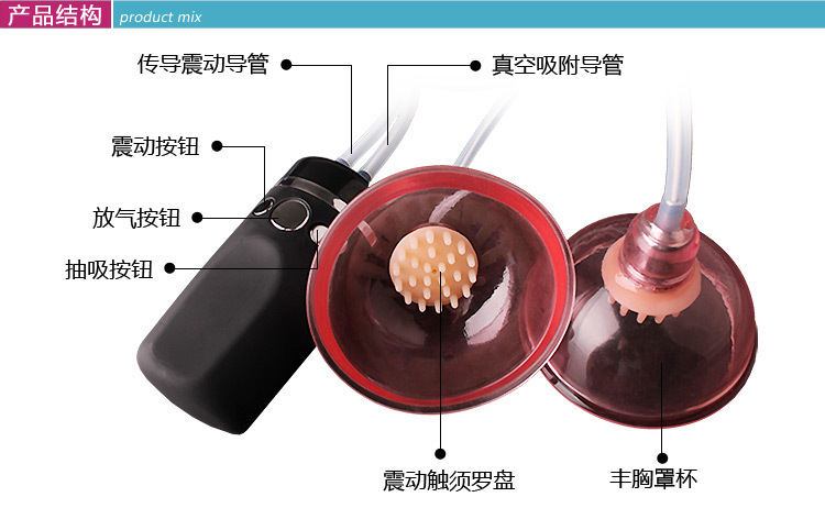 真空吸附乳房按摩器 4