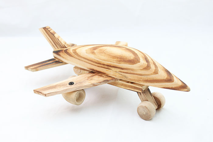 木质工艺品批发 木质小摆件工艺品 木头飞机