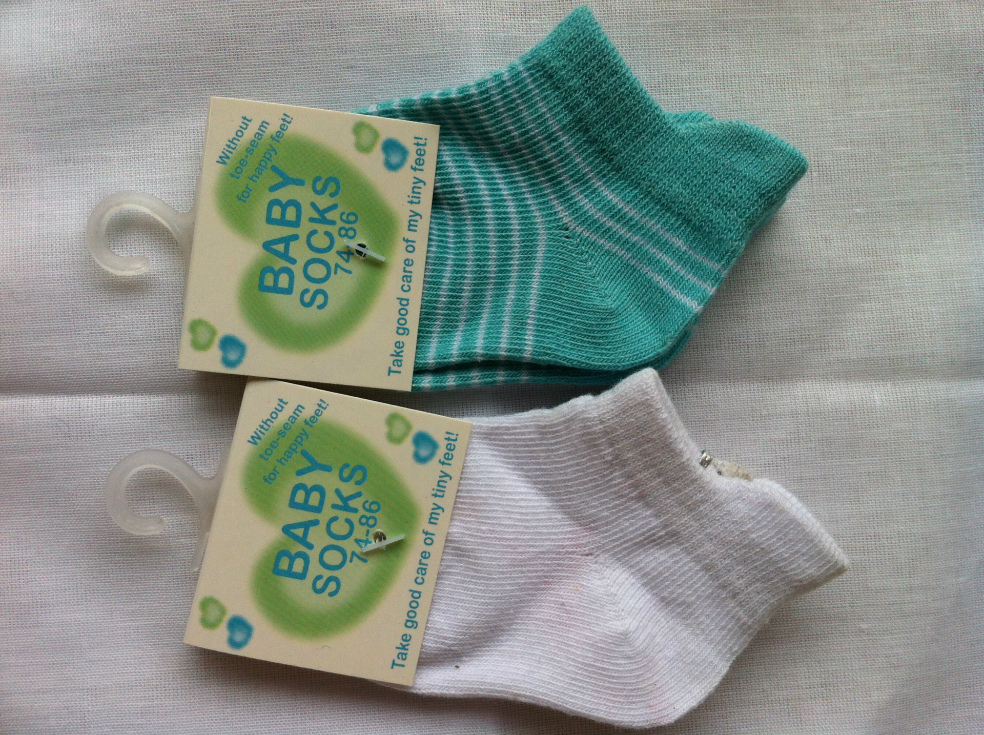 【供应外贸尾单 0-6个月婴儿袜 纯棉儿童袜 对