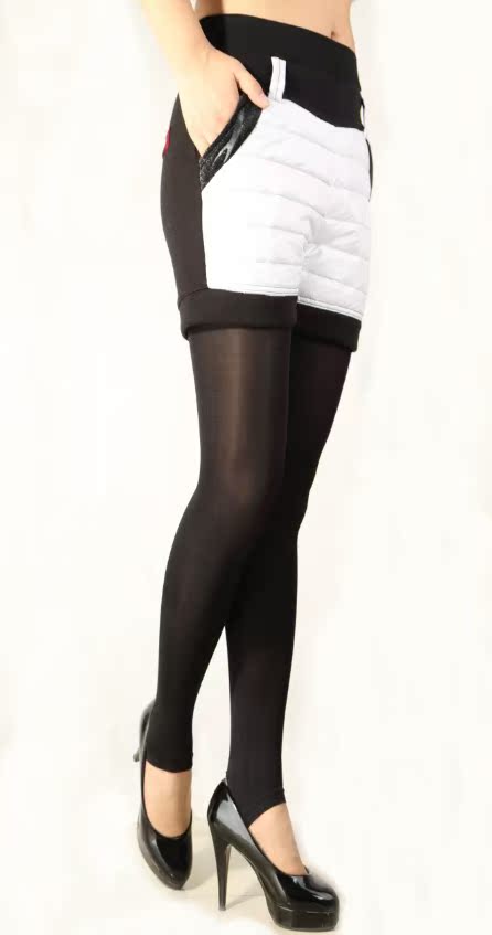 【2013秋冬爆款 仿羽绒<em>短裤 后片</em>纯棉内不倒绒