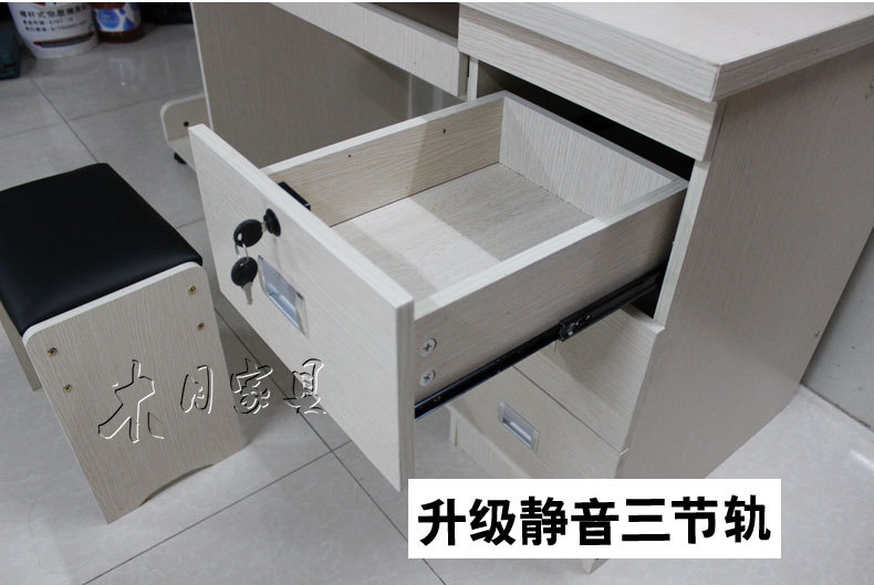 【厂家直销 简易组合台式电脑桌 台式桌家用简