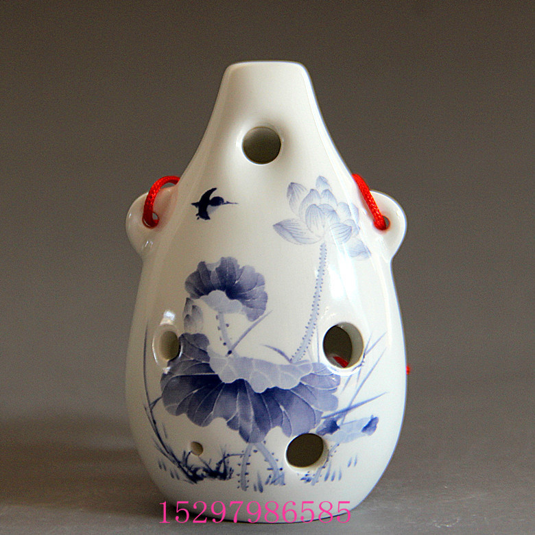 吹奏类乐器-景德镇陶瓷笛子古韵六孔AC陶笛 6