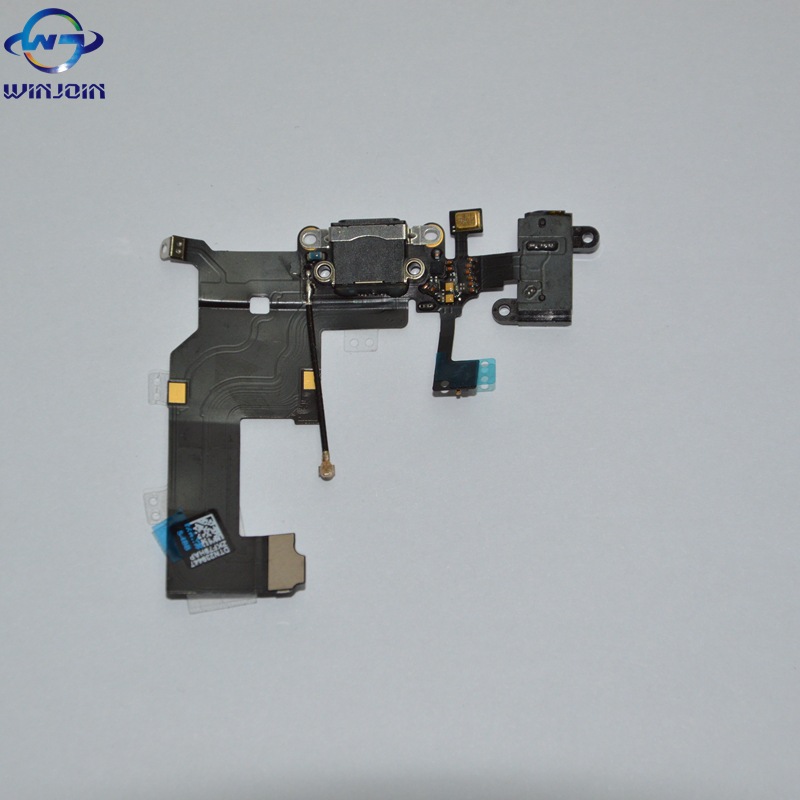 苹果5内配 5G黑白色尾插 苹果手机排线iphone