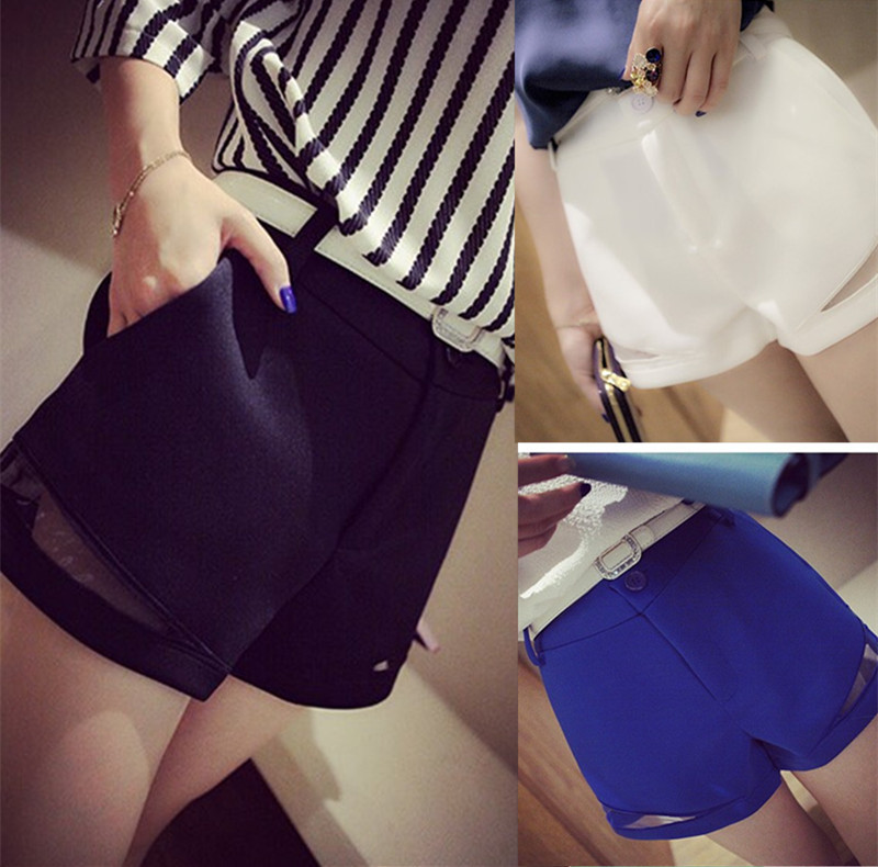 <em>简约</em>干练OL 百搭必备<em>剪裁</em>西装<em>短裤</em> <em>图片</em>_高清