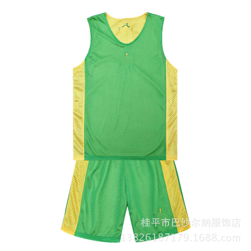 足球服-批发6201#飞 大网眼篮球服*面料透气好