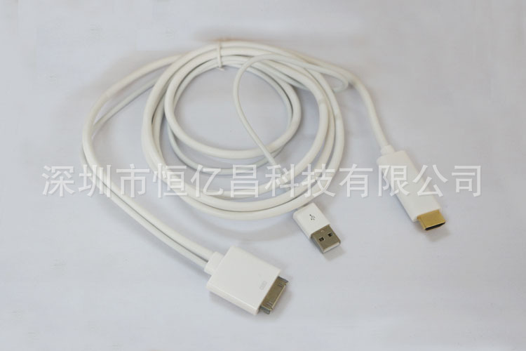 ipad to hdmi 1.8米 usb 1米 圖片2