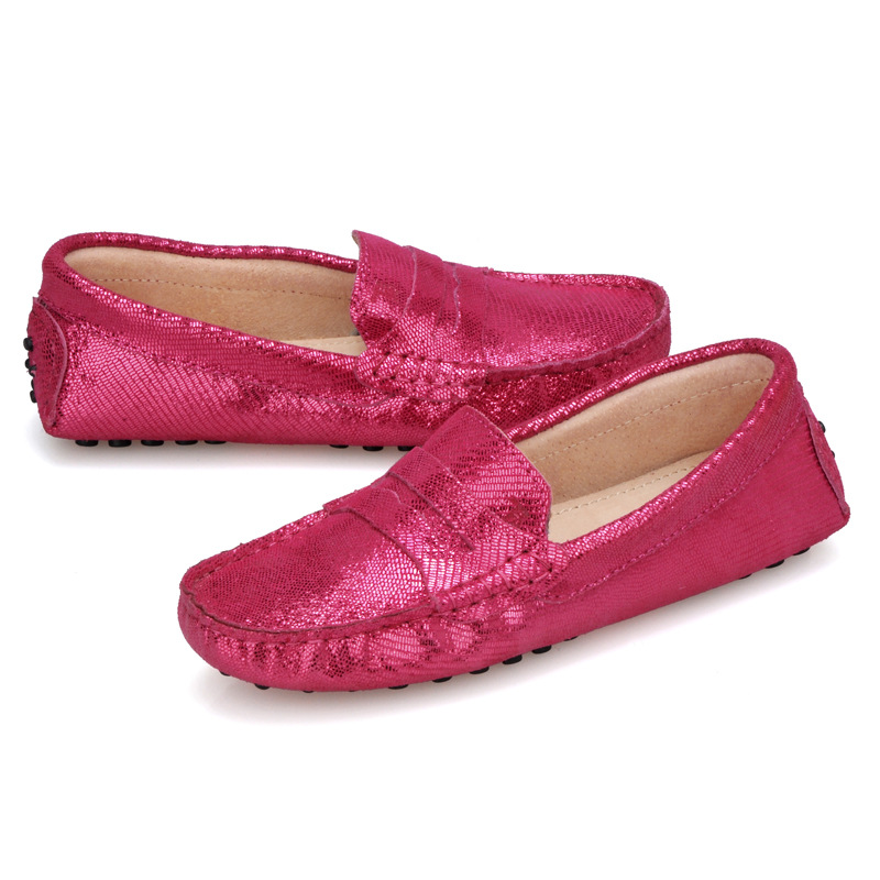 单鞋-香港正品代购<em>TODS</em>豆豆鞋<em>女</em> 防滑印花驾