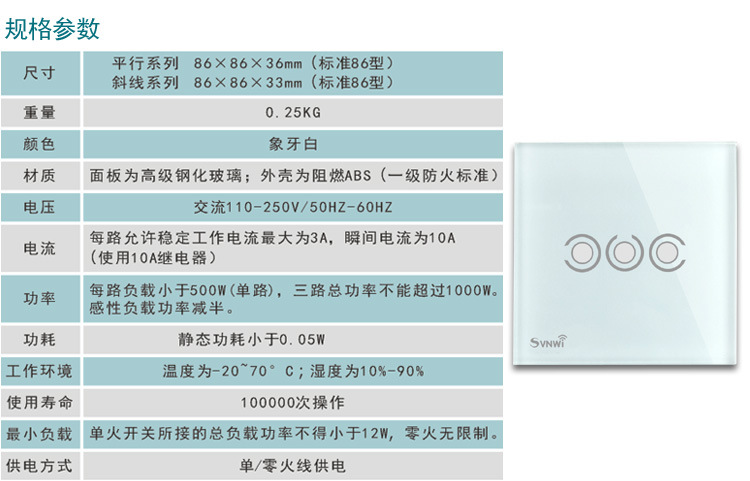 规格参数 拷贝