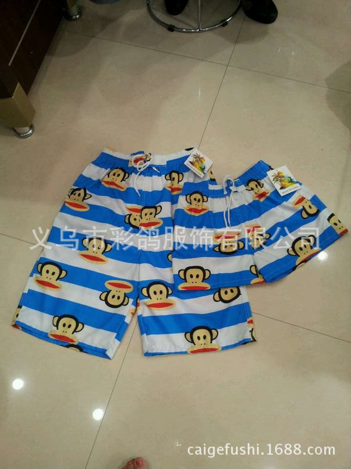 <em>韩国情侣</em>沙滩裤 <em>短裤</em>男女 大码<em>短裤</em>游泳<em>短裤</em> 猴