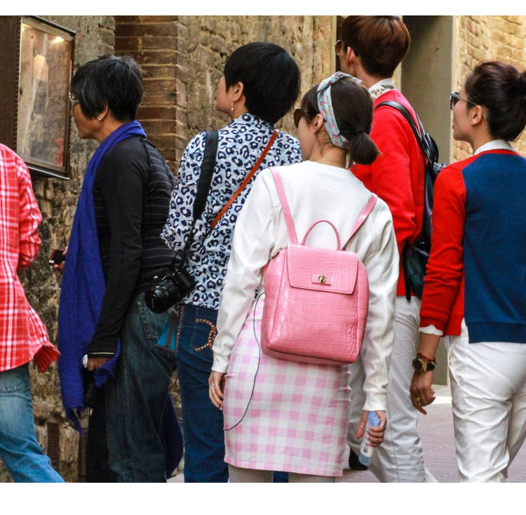 包 花儿与少年菲儿同款韩版鳄鱼纹女包 <em>五妹</em>时