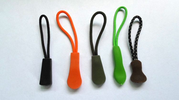 拉链头 厂家批发环保拉头拉尾 塑料绳子拉链头可定制PVC服装辅料