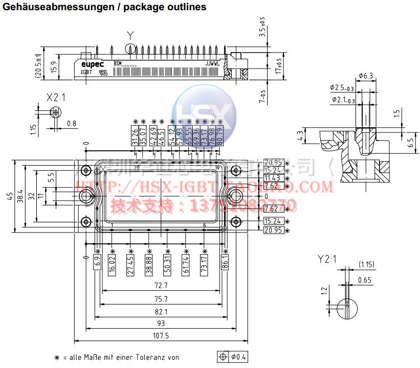 fp40r12kt3 现货批发 fp40r12ke3 德国全新原装7单元驱动i式pim