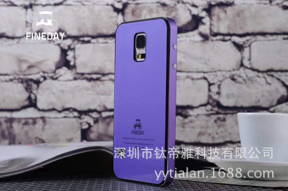 三星s5金属钢化玻璃手机壳 (28)