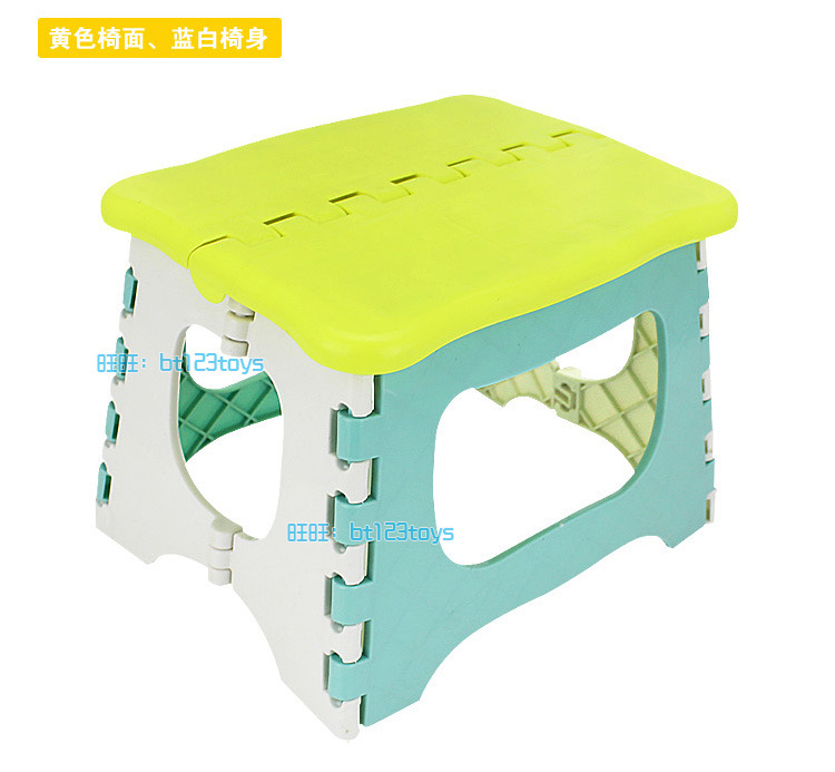 3327耐压塑料便捷式折叠凳 儿童小板凳 创意塑料凳 折叠椅子