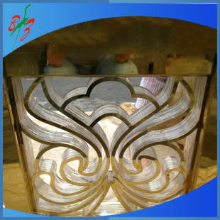 屏风类-直销供应不锈钢雕花工艺花格 欧式抽象