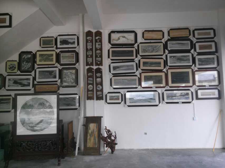 天然形成各种各样很漂亮的大理石画