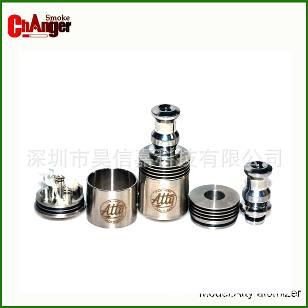 【2014年欧美最新款式 atty v2 雾化器 DIY系列
