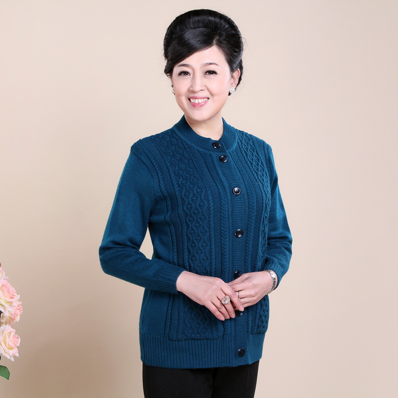 2014年新款<em>中老年毛衣</em> 时尚<em>妈妈</em>装 宽松大码女