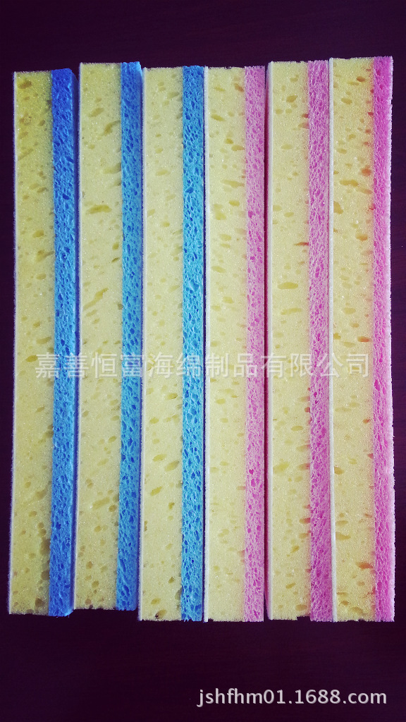 三层复合拖把海绵