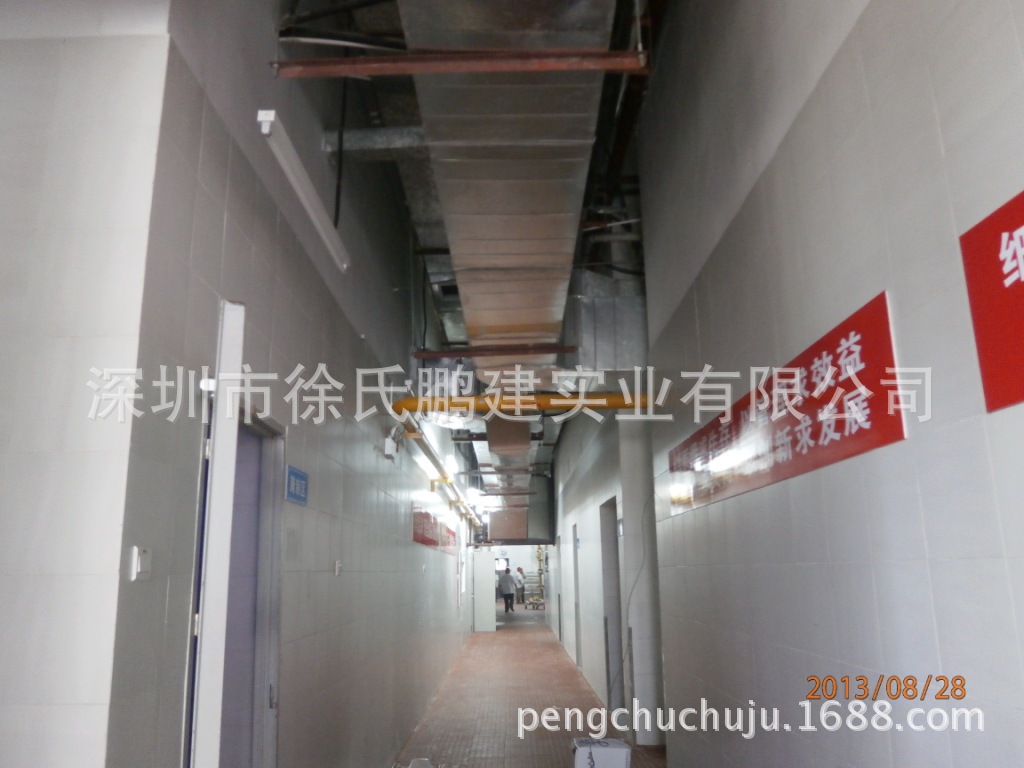 信息学院不锈钢厨房设备完工图
