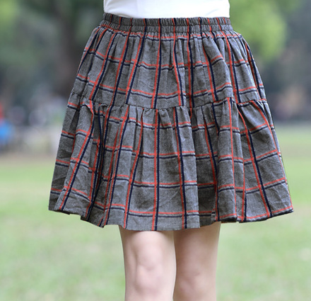 【2014新款夏装韩版<em>女装学院风</em>半身裙宽松女