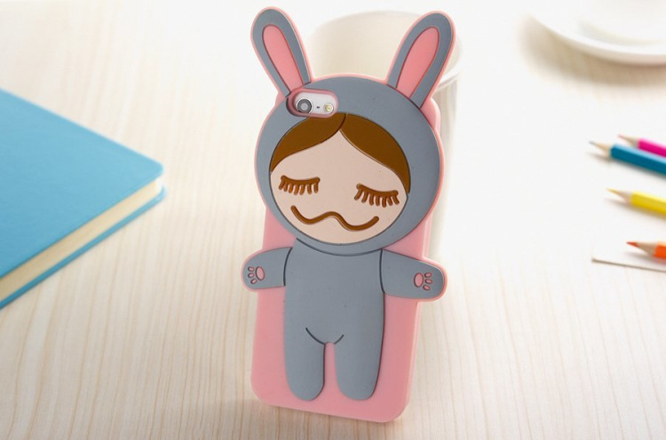 手机保护套-iphone5/5S梨花娃娃手机壳 <em>苹果</em>4