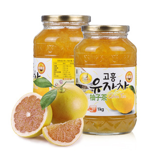 蜂蜜柚子茶1kg装 韩国原装夏天必备进口食品 批发代理专业进口