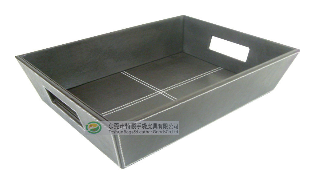 CH-301长梯形托盘-端盘-PVC-40X29.5X8.2