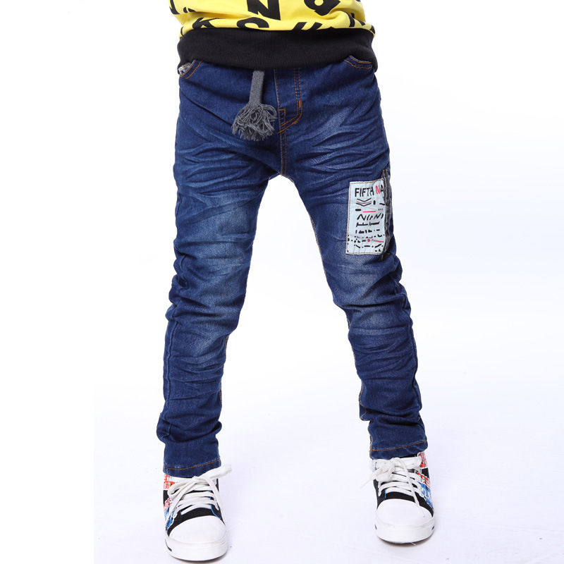 -童装2014春装新款男童韩版牛仔裤中大儿童休