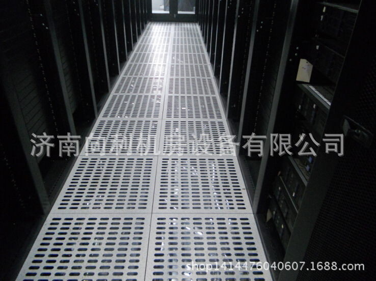 防静电地板工程展示-济南向利机房设备有限公司