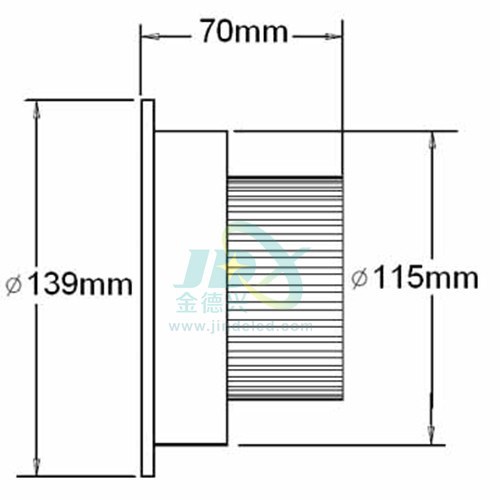 JDC0901 9X1W LED Ceiling Light