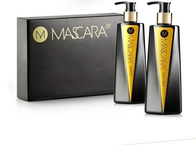 现货MASCARA黑盒洗发护发套装<em>深层</em>修复洗发