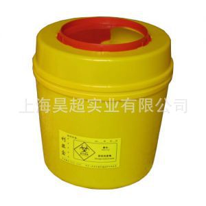 圓形利器盒3L 環保利器盒  廠傢直銷塑膠容器工廠,批發,進口,代購