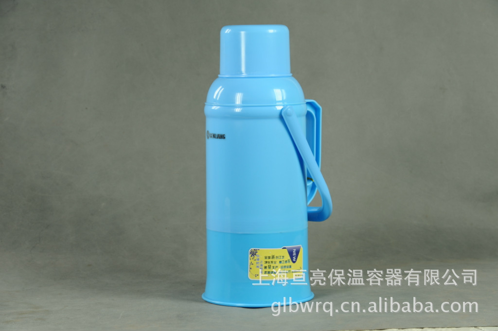 【【行业推荐】精美注塑热水瓶 青花瓷B01热