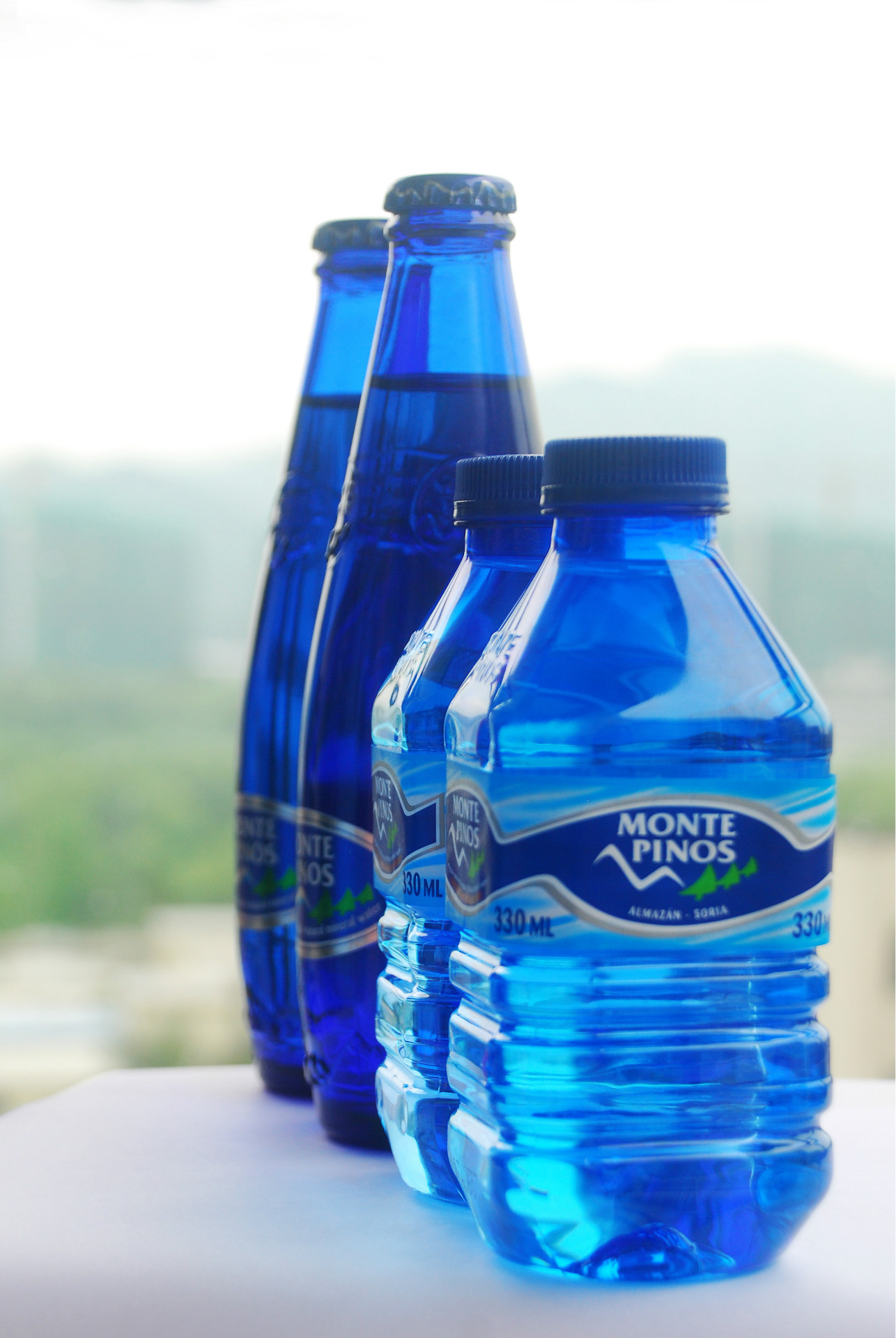 西班牙原装进口比诺斯山矿泉水330ml玻璃瓶装 生命之水