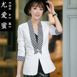 <em>批发</em>采购小<em>西装</em>-2014<em>春季西服</em>外套<em>女装</em> 长袖修