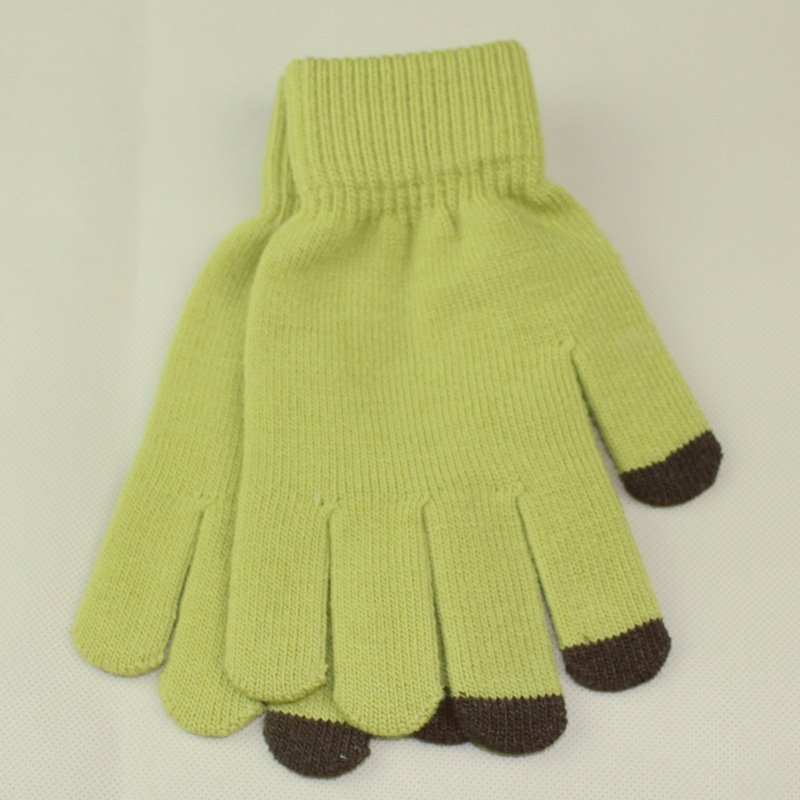 【纯色】义乌厂家直销触摸屏针织 可触点屏手