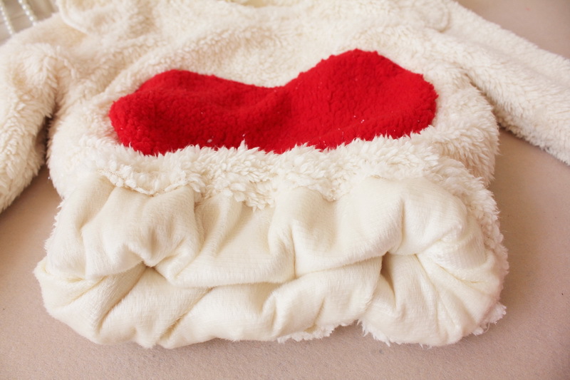 童装 2014韩版冬季爱心图案加绒<em>上衣</em>+<em>短裤女</em>