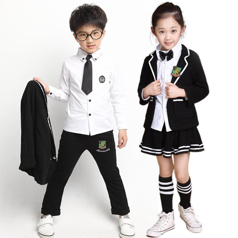 儿童校服中小学生春秋季校服幼儿园园服英伦风