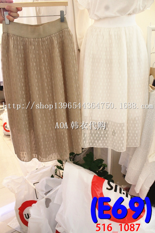 2014夏季新款*<em>AoA</em>*韩衣东大门代购<em>女装</em>纯色半