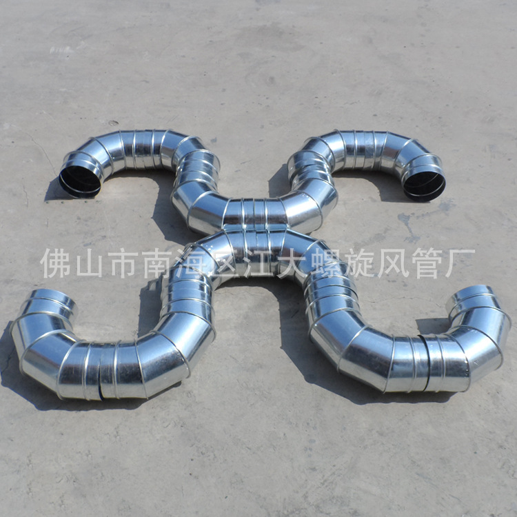 镀锌螺旋风管丨江大风管厂专业制作