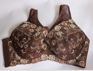 <em>文胸</em>-全罩杯聚拢加肥加大码刺绣<em>文胸</em> <em>超大码</em>女