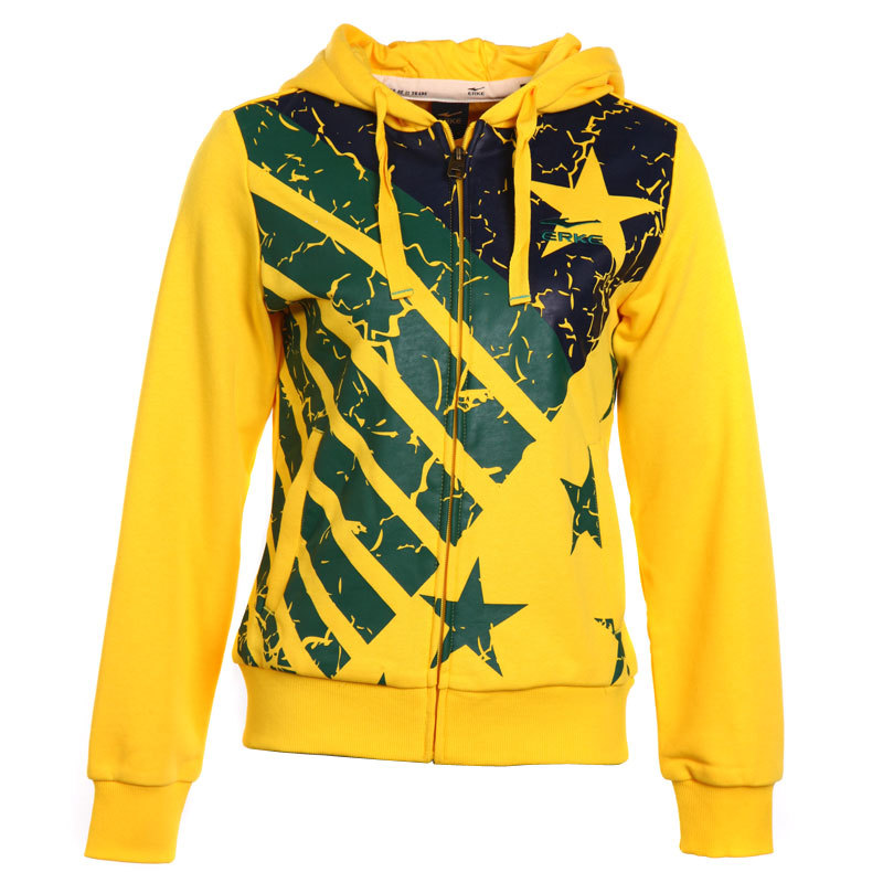 erke/<em>鸿星尔克开衫</em>保暖<em>上衣带帽</em>女运动卫衣 - 阿